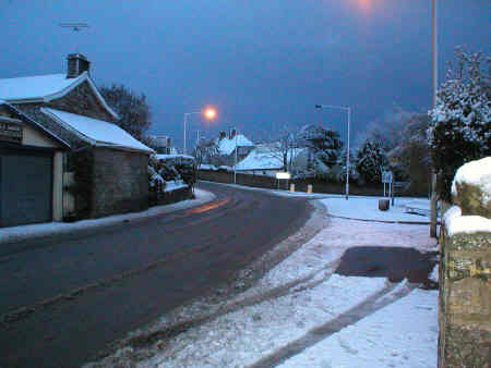 Taken at 7.00 am just after a light snowfall in November 2005