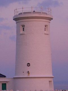 Lighthouse Tower which once held the west or low light at Nash Point