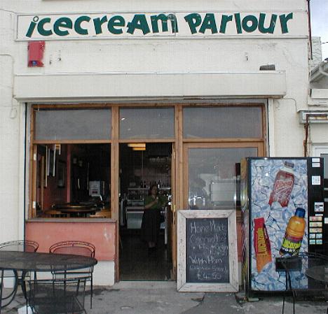 Ice Cream Parlour, Ogmore-by-Sea, in 2003